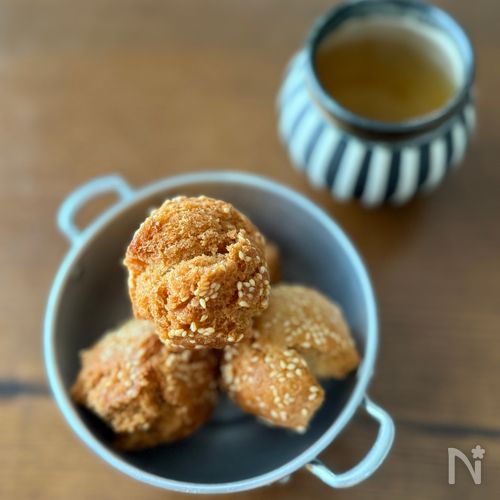 外はさくさく 中はふんわり 中華風ドーナツ「開口笑」