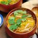 【キノコと豆腐の和風とろみスープ】ヘルシーほっとあったまる♪