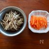 【鶏そぼろきんぴらごぼう】10分で完成！常備菜にも◎の工程1