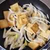 厚揚げと豚肉のすき焼き風炒めの工程4