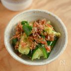箸が止まらない！無限レシピ！叩ききゅうりのおかか和え