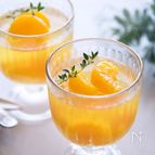 みかん🍊ジャスミンティーゼリー