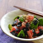 アボカドとマグロの海苔和え