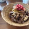 こむぎの作ってみた!投稿(関西風【牛丼】舞茸でお肉も柔らかく)
