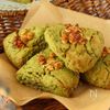 砂糖なしでもザクホロ食感【抹茶の米粉スコーン】バター不使用