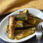 米粉でサクサク♡フライドズッキーニのスパイシー風味