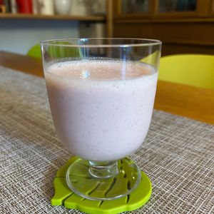 puricoの作ってみた!投稿(「いちごバナナヨーグルトのスムージー」フレッシュフルーツで)