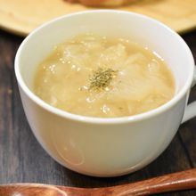 優しい甘さ♪新玉ねぎのスープ