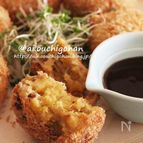 茹でる手間なし♡焼き芋で時短＊我が家のほくほくコロッケ♡