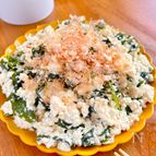 〖5分放置で完成〗豆腐の水切り不要！乾燥わかめで爆速白あえ