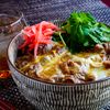『他人丼』牛肉をとろ～り半熟卵でとじて白飯にONの工程6