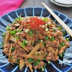 お肉柔らか//ごはんが進む韓国風牛ごぼう