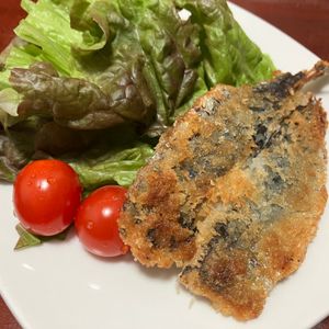 りんごの作ってみた!投稿(サクサク鯵のフライ【作り置き】)