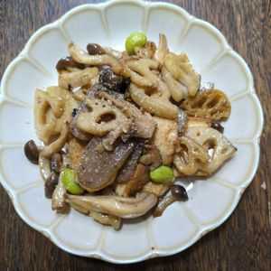 1372425の作ってみた!投稿(ヘルシーにかさ増し！定番おかず【厚揚げとれんこんの南蛮】)