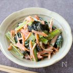 『カニカマと小松菜の海苔マヨ和え』＃簡単＃作り置き