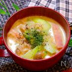【春を先取り!!】アスパラの豆乳スープ