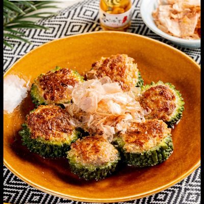 大量消費に！簡単絶品ゴーヤの肉詰め