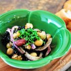 缶詰レシピ　ひじきとお豆の栄養たっぷりマリネ