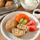 【基本のメンチカツ】野菜たっぷり！大人も子供も大満足おかず