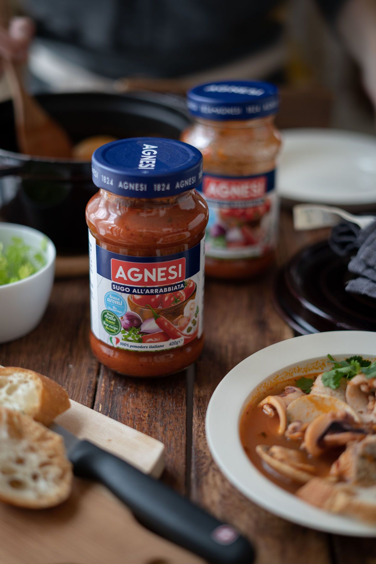 こだわりの味。イタリア最古のパスタブランド“AGNESI”のアラビアータ