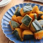 レンジで完結！ホクホクかぼちゃの煮物
