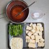 麻婆豆腐麺│レンジとフライパンで時短♪ピリ辛やみつき麵の工程1