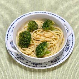 キャピタンの作ってみた!投稿(くたくたブロッコリーの旨辛スープパスタ)