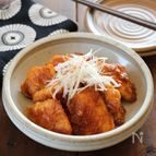 鶏むね肉の甘辛しょうが味噌だれ