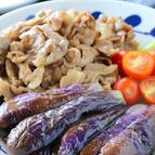 ビールもご飯も止まらない！豚肉となすの生姜焼き