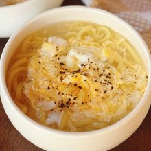 【かき玉ラーメン】寒い日の朝ごはんに◎
カフェ風麺レシピ♡