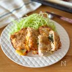 揚げずにサクサク！大葉チーズの包みカツ