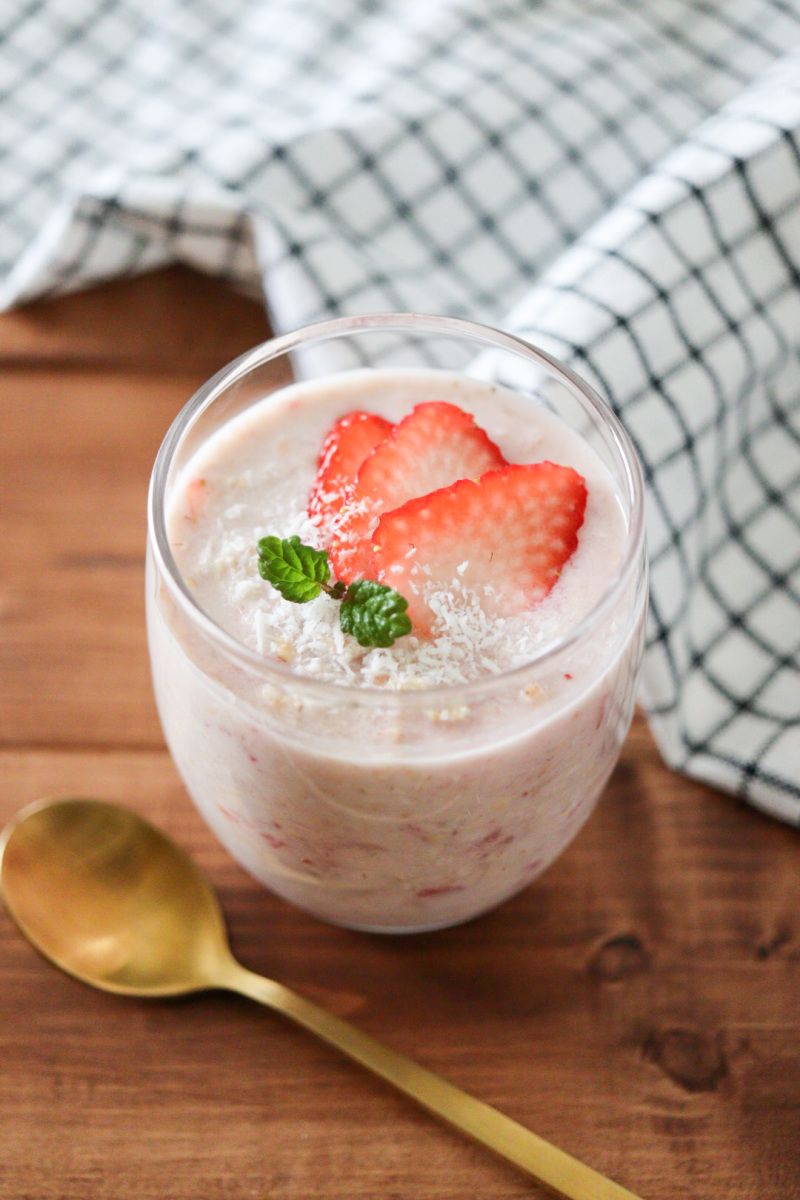 イチジクとハチミツのオーバーナイトオーツのレシピ