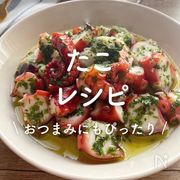 「たこ」レシピ30選｜おつまみにもぴったり