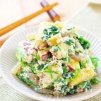 まろやかな甘さ♡【ほうれん草とさつまいもの白和え】栄養満点