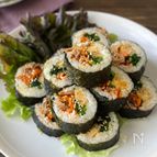 【韓国海苔巻きキンパ】食べ応えたっぷり♡子供も好きな味付け