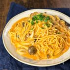 【ロゼパスタ】ワンパンで旨辛濃厚