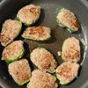 ソースがバリ旨《豆腐でふわふわ♡ピーマンの肉詰め》の工程5