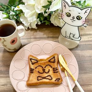 のりのり🐾🎀🤍の作ってみた!投稿(5分で完成!一度食べたら虜♡【シュガートースト】)