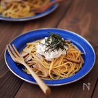 柚子胡椒ペペロンチーノ・ツナマヨ乗せ