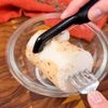 しばき長芋の梅ワサビおかか塩こんぶ和えの工程1
