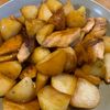 ちはるの作ってみた!投稿(ご飯が進む！ぶりとじゃがいもの甘辛炒め)
