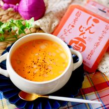 『にんじんジュースで本当に簡単♡』にんじんのポタージュ