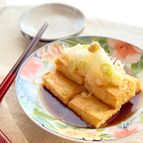 簡単おいしい♡厚揚げで揚げ出し豆腐風