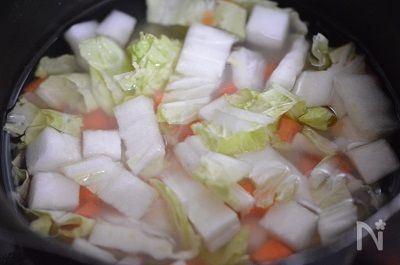 食べすぎリセット スープジャーで 野菜たっぷりとろとろ雑炊 By Deco レシピサイト Nadia ナディア プロの料理家のおいしいレシピ