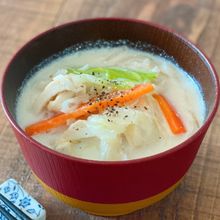【切干大根入りちゃんぽんスープ】野菜たっぷり◎ボリューム◎