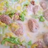 ゆずがさわやか！クタクタ白菜とゆず肉だんごのクリーム煮の工程5