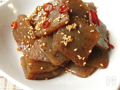 こんにゃくのピリ辛炒め By Chiko レシピサイト Nadia ナディア プロの料理家のおいしいレシピ