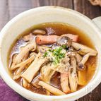 焼ききのこの旨み凝縮スープ『香ばしい風味が最高♪』