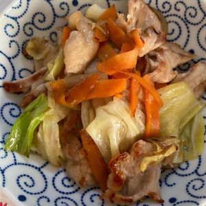 万福の作ってみた!投稿(たれがバリ旨《豚バラキャベツ♡旨だれ炒め》)