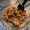 焼いてからめるだけでご飯がすすむ「さっぱり薬味だれチキン」の工程3